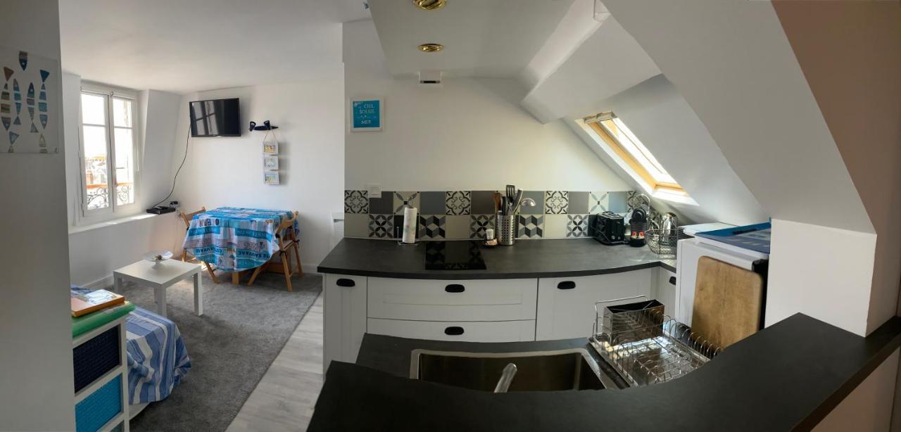 Le Cocooning T2 Renove Et 5Min A Pied De La Mer Au Coeur De Trouville Exterior foto